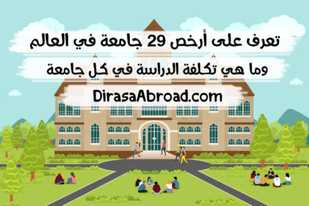 ارخص الجامعات في العالم