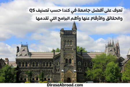 افضل جامعة في كندا حسب تصنيف QS العالمي لعام 2024 افضل جامعة في كندا