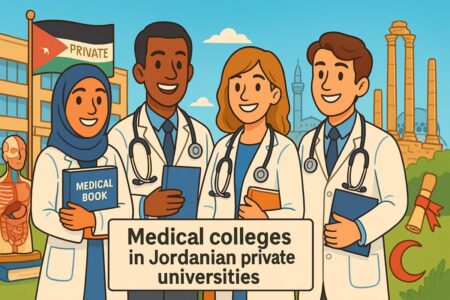 الجامعات الخاصة التي تدرس الطب في الأردن